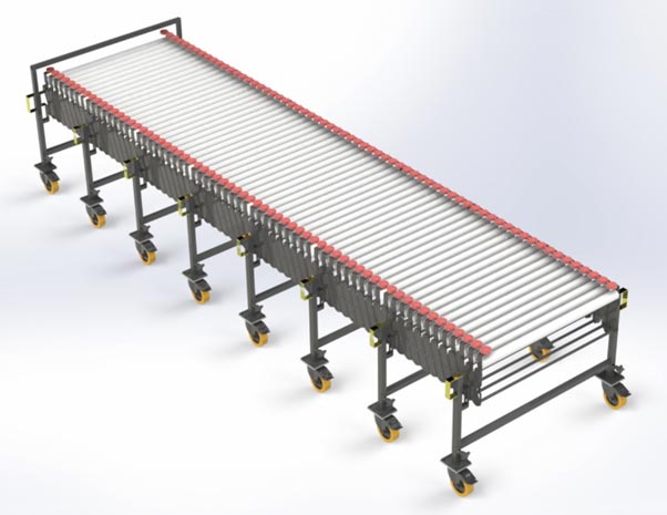 Flexible conveyor shop