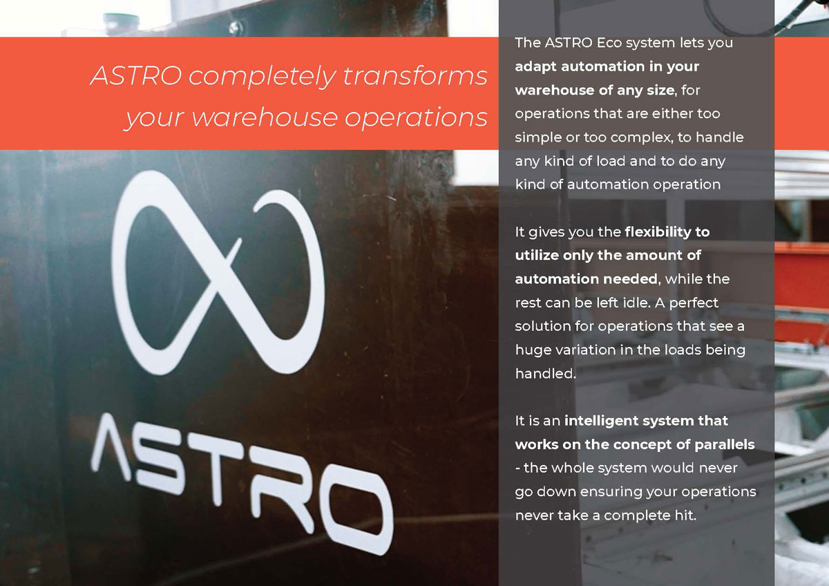 Astro completely transforms your warehouse operations